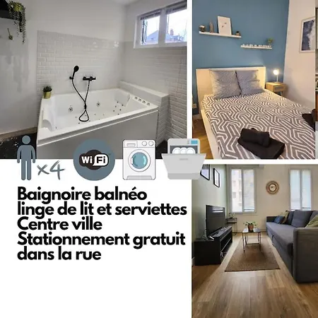 Apartment Detente En Centre-ville Rouen